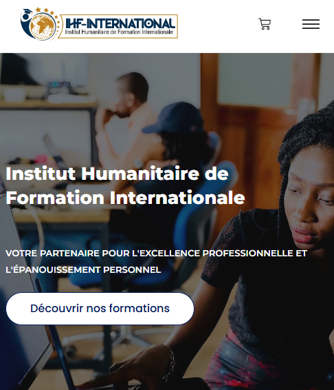 Aperçu du site IHF International