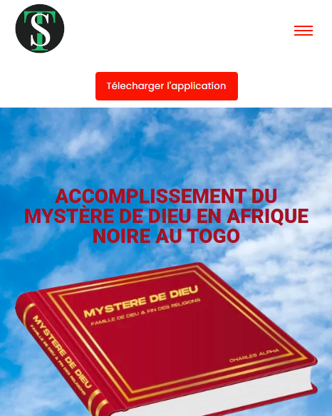 Aperçu du site Pèlerinage Togo