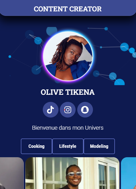Aperçu du site Olivi Tikena