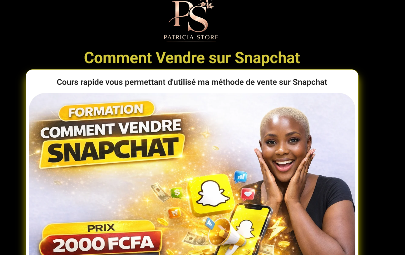 Aperçu du site PATRICIA JOLIE